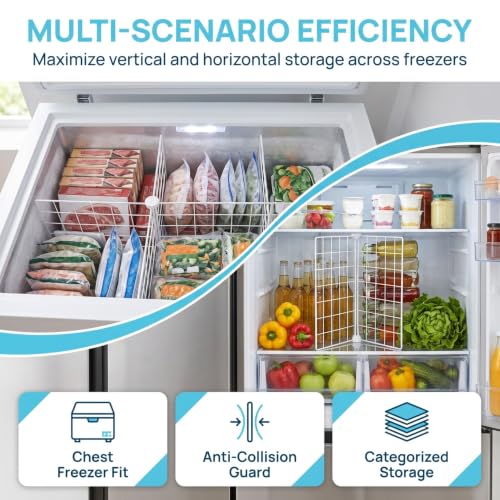 Freezer Divider Iron Wire, Chest Freezer Dividers, 55 × 41 × 32 Cm - view 4