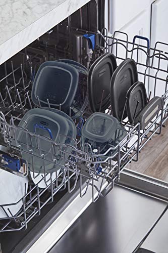 EasyFindLids Food Storage Containers with SilverShield Antimicrobial Protection, 42-Piece Set, BPA-Free, Grey - view 5