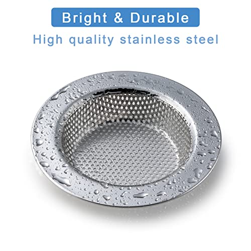 2 Pcs Sink Strainer Double-Layer Safe Design for Kitchen Sink Drain Basket - view 2