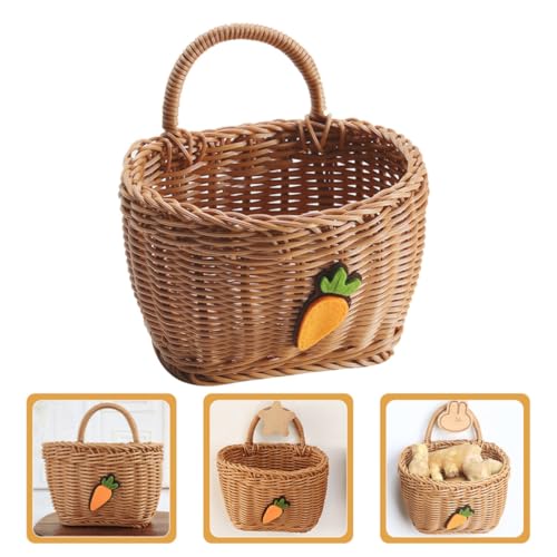 Wall Hanging Flower Basket 18x17x15cm Plastic Onion Ginger Holder - view 7