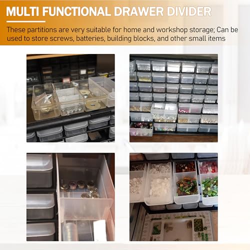 40716 Plastic Width Dividers for Small Drawers in Plastic Cabinets - view 6