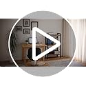 Small Bookshelf for Small Spaces, 3-Tier Industrial Bookcase with Metal Frame and Wood Shelves, Narrow Storage Shelf for Living Room, Bedroom, Apartment - view 7