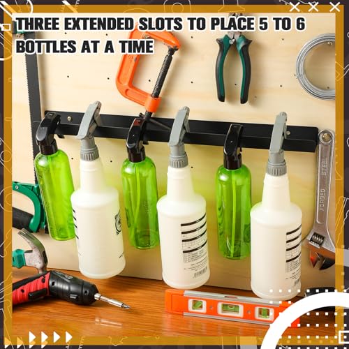 2 Pcs Spray Bottle Holder Wall Mounted Universal Trigger - view 4