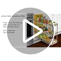 LYNK Élite 3-Tier Spice Rack Organizer Cabinet, Pull Out Spice Rack - view 7