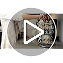 Nifty K Cup Holder – Compatible with K-Cups, Coffee Pod Carousel | 35 K Cup Holder, Spins 360-Degrees, Lazy Susan Platform, Modern Chrome Design, Home or Office Kitchen Counter Organizer - view 7