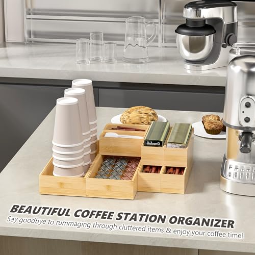 Bamboo Kitchen Drawer Organizer, Deep 2-Pack, 6" x 3" x 2.5" - view 6
