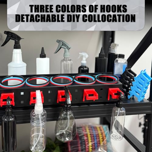 Spray Bottle Holder Rack Spray Can Organizer Storage Wall Mount - view 4