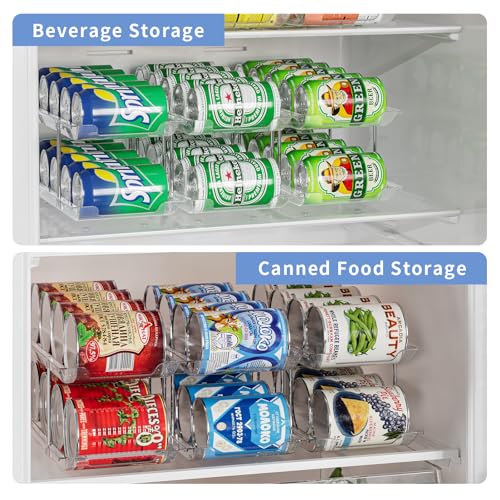 Can Organizer for Pantry, 2-Tier Canned Goods Organizer 2 Pack - view 3