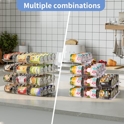 Can Organizer for Pantry, 2-Tier Canned Goods Organizer 2 Pack - view 6