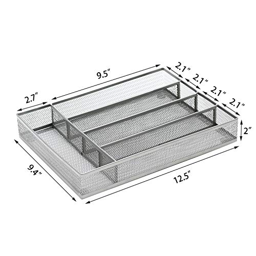 Silverware Drawer Organizer - 5 Compartments - view 4