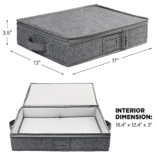 China Storage Containers - Quilted 6-Piece Set and Hard Shell Platter Storage Case Bundle - view 5