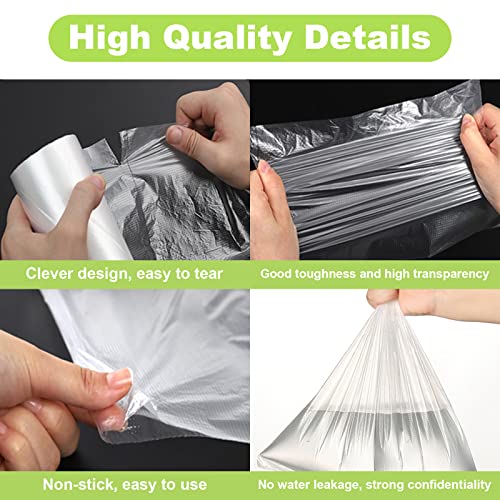 Food Storage Bags, 1 Roll 16 x 20 Plastic Produce Bag on a Roll Fruits, Vegetable, Bread, Food Storage Clear Bags, 350 Bags - view 3