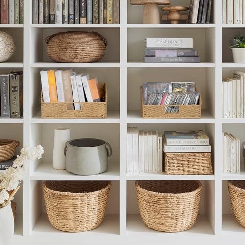 Pantry Basket for Organizing, Wicker Basket for Storage, 2Pack - view 6