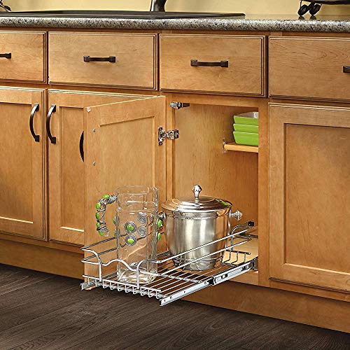 5WB1-1520-CR Base Cabinet Pull Out Chrome Basket - view 5