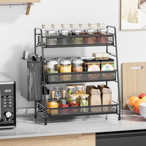 Bathroom Countertop Organizer Shelf - 3 Tier Counter Spice Rack - view 4