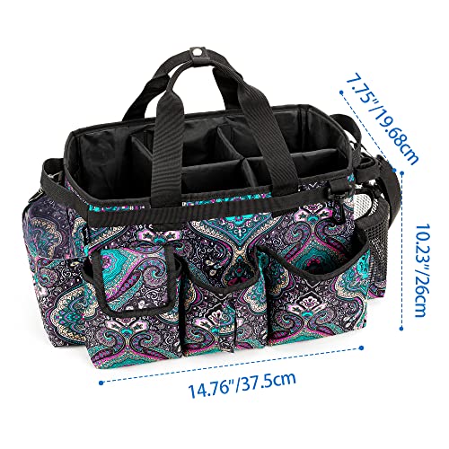 Large Wearable Cleaning Caddy Bag with Detachable Divider, Totem - view 5