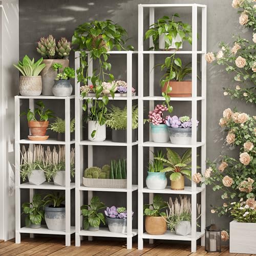 Bookshelf, 6-Tier Tall Narrow Book Shelf for Small Space - view 7
