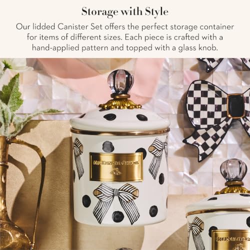 Enamel Canisters Set, Pretty as a Bow - view 2