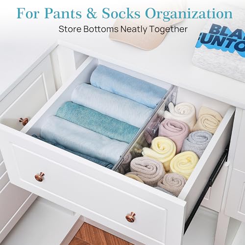 6" Tall Upgrade Drawer Dividers, 12.8"-22.3" Expandable, 8 Pack - view 5
