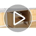 Pull Out Cabinet Organizer, 15.3'' Deep Expandable Slide Out Cabinet Organizer Fixed with Adhesive Nano Film, Slide Out Drawers Pull Out Tray for Cabinet in Kitchen, Pantry, Bathroom, White - view 7