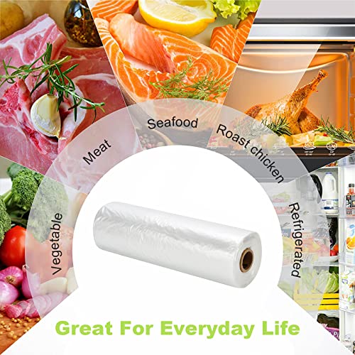 Food Storage Bags, 1 Roll 16 x 20 Plastic Produce Bag on a Roll Fruits, Vegetable, Bread, Food Storage Clear Bags, 350 Bags - view 2