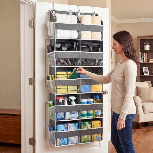 5-Tier Over Door Organizer, 10-Compartment Wide Storage Rack - view 6