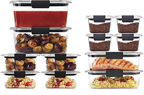 Brilliance Glass and Plastic Food Storage Containers (30 Pieces) - view 5