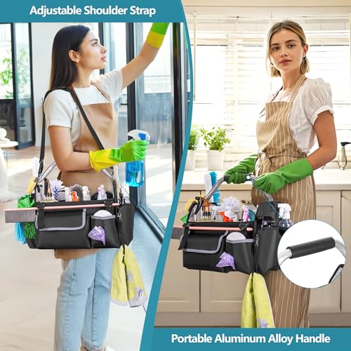 Wearable Cleaning Caddy Organizer with Divider & Support Pad - view 5