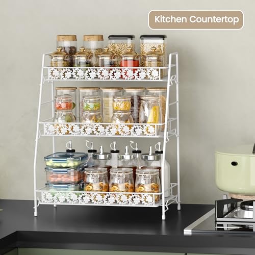 3 Tier Shelf Storage Rack Organizer for Countertop Spice Racks - view 5