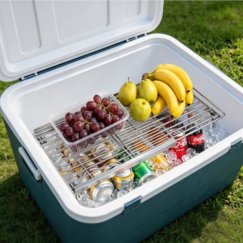 Expandable Freezer Shelf Cooler Shelf Organizer 15.8"-22" - view 3
