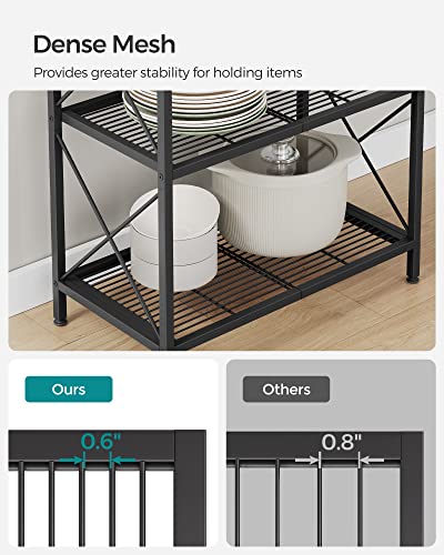 5-Tier Steel Storage Rack, Shelving Unit with X Side Frames - view 6