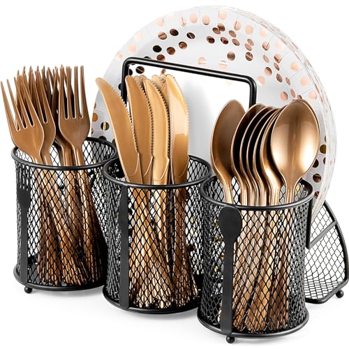 Utensil Organizer Silverware Caddy Utensil Holder for Party