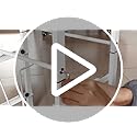 3-layer Kitchen Fruit Storage Basket Snack Rack, Countertop & Desktop Pull-out Metal Basket with Handle, Organizers - view 7
