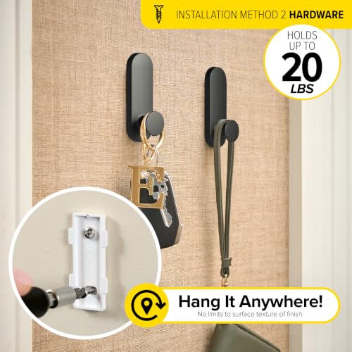 Handy Hooks - The Oli Medium 10 Pack (Black) - view 5