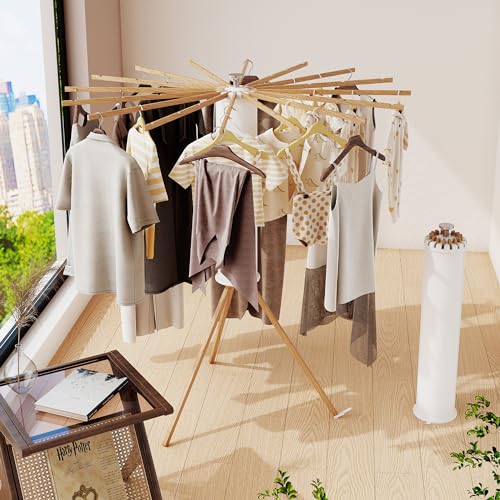Tripod Clothes Drying Rack,Drying Rack Clothing Foldable for Laundry - view 3