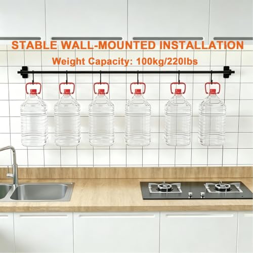 Kitchen Utensil Hanger, Stainless Steel, Modular Storage Organizer - view 3
