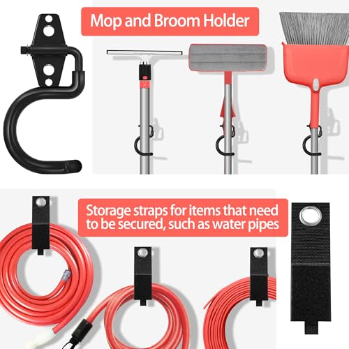 18 Pack Garage Hooks Heavy Duty - Anti-Slip Coating - view 5