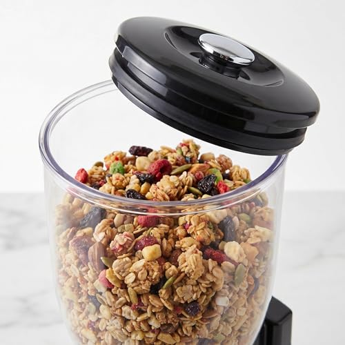 Dry Food & Cereal Dispenser, 4.4 Cups, Black/Chrome, Original Dual - view 4