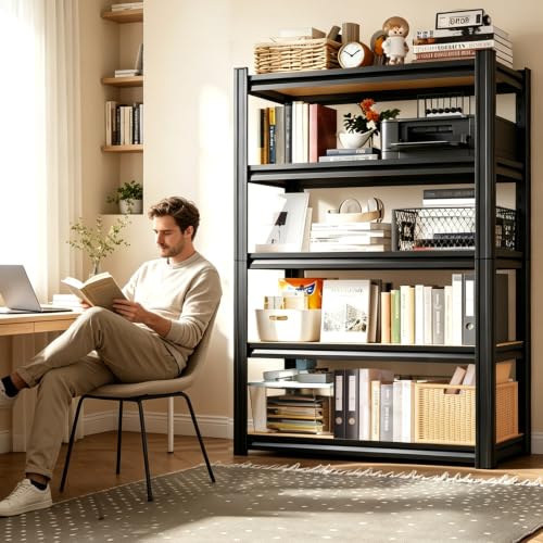 4 Pack Garage Shelving 71.2" H x 28" W x 12" D, Adjustable Storage Shelves - view 2