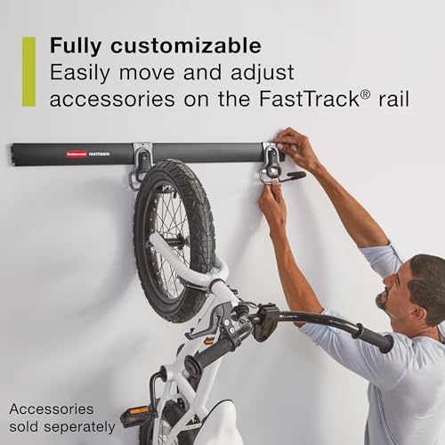 FastTrack Garage Wall-Mounted Storage System, 24-Piece Kit - view 5