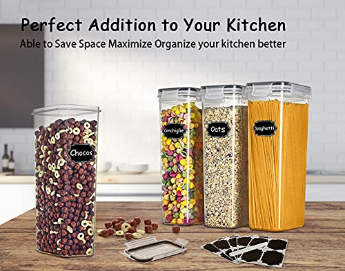 2.8L Pasta Containers for Pantry Organization and Storage, 9PCS - view 6
