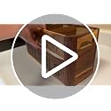 Utensil Holder for Kitchen Countertop - Extra Large 4 Compartment Wooden Organizer in Acacia Wood, Storage for Cooking Tools and Cutlery, Farmhouse Style for Home Cooking - view 7