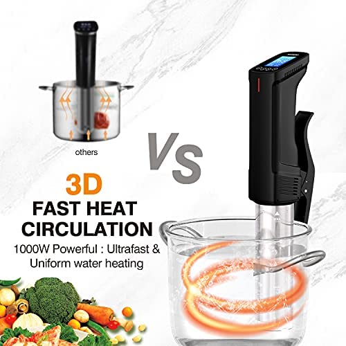 WIFI Sous Vide Cooker Bundle with Vacuum Sealer Machine - view 2