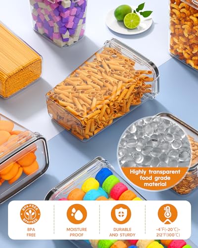 Airtight Food Storage Containers with Lids, 24 PCS, BPA-free - view 4