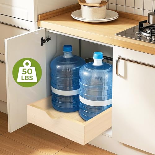 Pull Out Drawers for Cabinet Wood 27" W x 23" D Slide Out Organizer - view 6