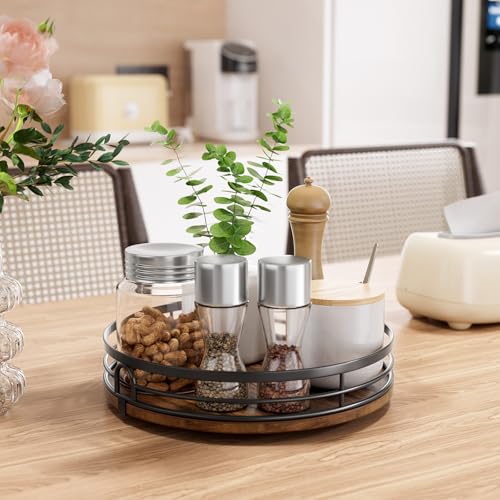 2 Pack Lazy Susan Organizer for Table Top Cabinet Kitchen Countertop - view 3