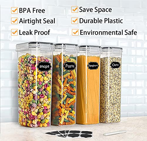 2.8L Pasta Containers for Pantry Organization and Storage, 9PCS - view 3