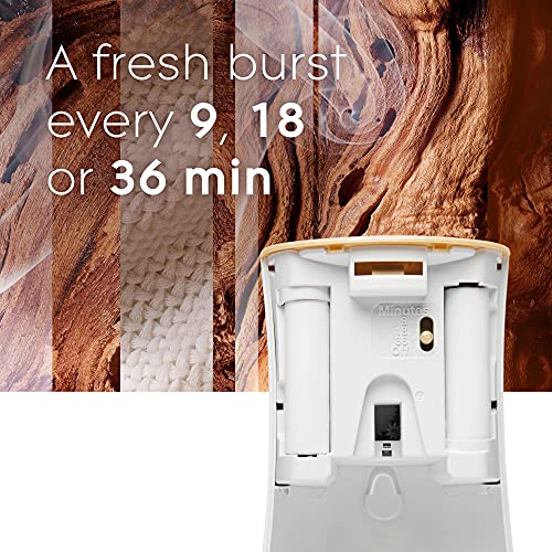 Automatic Spray Refill and Holder Kit, Air Freshener for Home and Bathroom, Cashmere Woods, 6.2 Oz - view 6