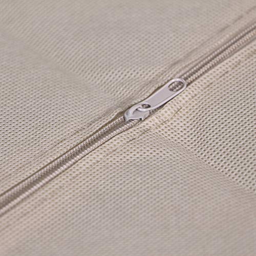 9 Pack Foldable Cloth Storage Box Closet Dresser Drawer Organizer Fabric Baskets Bins Containers Divider for Baby Clothes Underwear Bras Socks Lingerie Clothing,Beige 333 - view 6