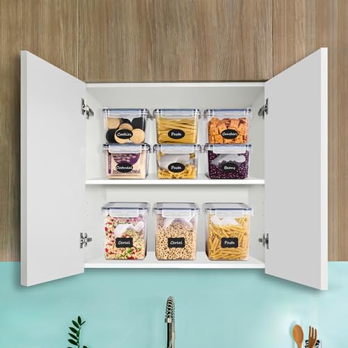 Air Tight Pantry Storage Containers, with Lids (6 Pack) - view 3